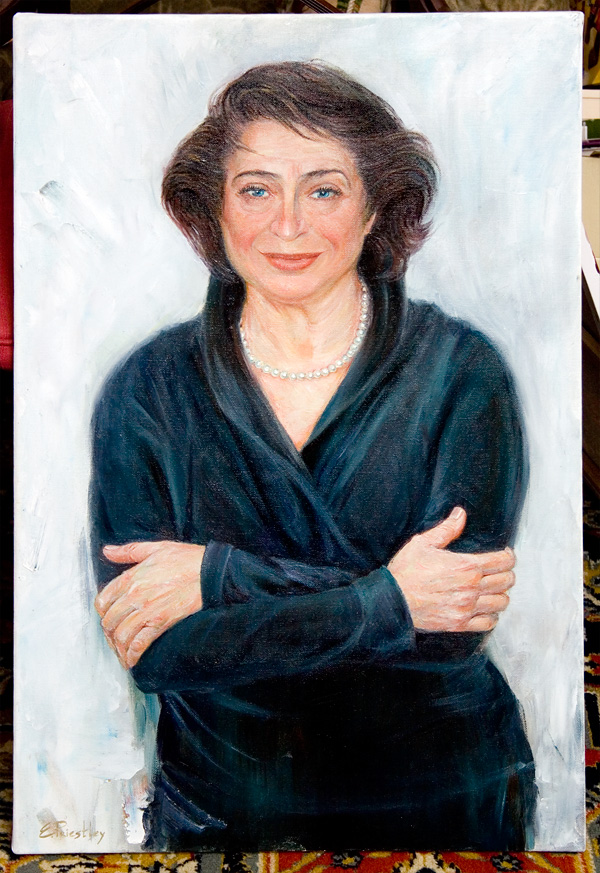 Portrait of Elizabeth Leonskaja