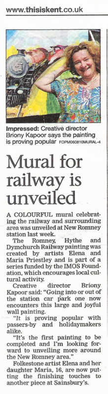 article in Romney Marsh Herald